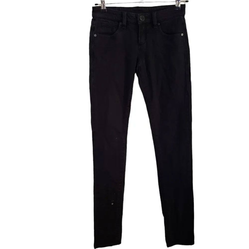 BCBGMaxAzria Black Skinny Jeans *several small bleach spots*